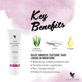 Forever Aloe Moisturizing Lotion with Collagen for Smooth, Supple Skin Price in Pakistan | LAPTAB