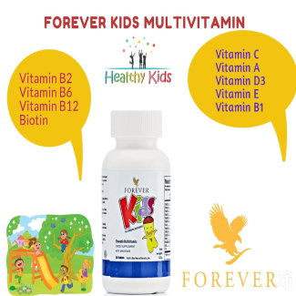 Forever Kids Multivitamins for Healthy Growth, 120 Chewable Tablets Price in Pakistan | LAPTAB