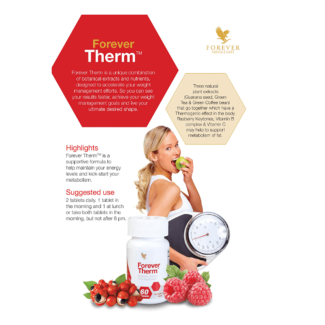 Forever Therm Dietary Supplement for Energy Boost and Metabolism Support Price in Pakistan | LAPTAB