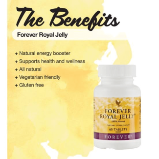 Forever Royal Jelly Food Supplement - Natural Energy Booster, Gluten Free Price in Pakistan | LAPTAB