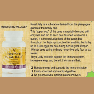 Forever Royal Jelly Food Supplement - Natural Energy Booster, Gluten Free Price in Pakistan | LAPTAB