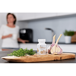 Forever Garlic Thyme Supplements - Odorless Vegan Softgels for Heart Health Price in Pakistan | LAPTAB