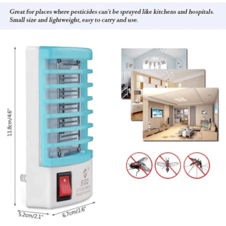 Mosquito and Fly Killer with LED Light - Chemical-Free, Low Power Use Price in Pakistan | LAPTAB