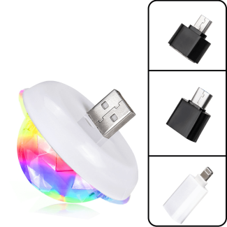LED RGB Disco Lights with Strobe Effect - Easy Plug and Play Installation Price in Pakistan | LAPTAB