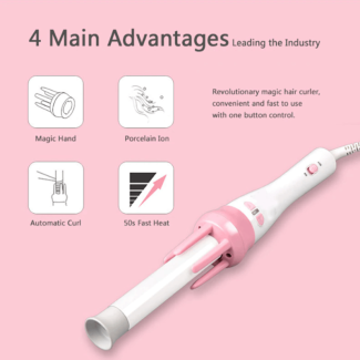 Electric Hair Curling Iron for Versatile Curls and Waves, Portable Design Price in Pakistan | LAPTAB