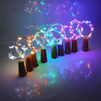Bottle Cork Shaped Fairy String Lights for Indoor and Outdoor Decoration Price in Pakistan | LAPTAB