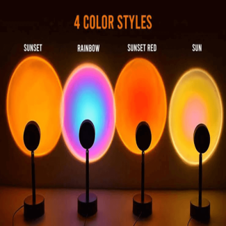 Sunset LED Projection Night Light for Romantic Ambiance and Dreamy Decor Price in Pakistan | LAPTAB