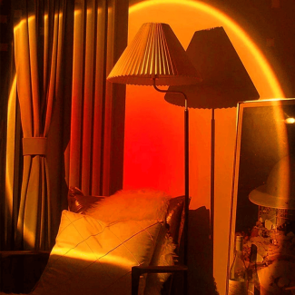 Sunset LED Projection Night Light for Romantic Ambiance and Dreamy Decor Price in Pakistan | LAPTAB