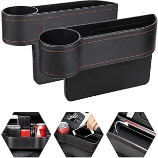 Set of 2 Car Seat Organizers with Cup Holder and Charging Port Price in Pakistan | LAPTAB