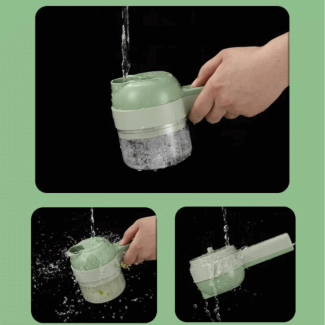 4 in 1 Handheld Electric Food Chopper with Ergonomic Design and Easy Cleaning Price in Pakistan | LAPTAB