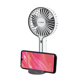 Rechargeable FAN With Base Mobile Stand