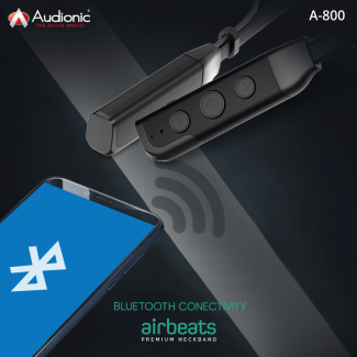 Audionic A 800 Neckband - Comfortable, Sweat-Proof with Extra Bass Price in Pakistan | LAPTAB