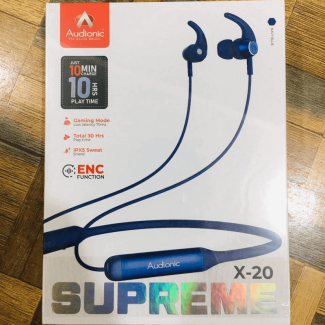 Audionic X20 Gaming Wireless Bluetooth Neckband with Low Latency and ANC Price in Pakistan | LAPTAB