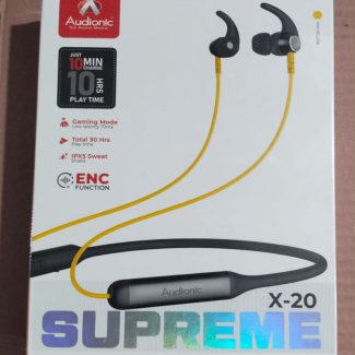 Audionic X20 Gaming Wireless Bluetooth Neckband with Low Latency and ANC Price in Pakistan | LAPTAB
