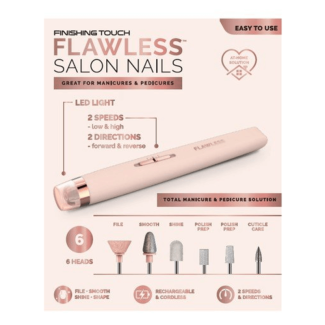 Flawless Salon Nail Art Tool Manicure Pedicure Kit with 6 Precision Heads Price in Pakistan | LAPTAB