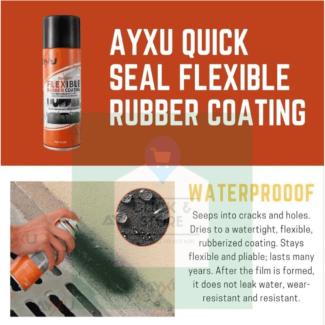 Rubber Coating Spray Flexible Leak Sealant - Waterproof Heavy Duty Sealant Price in Pakistan | LAPTAB