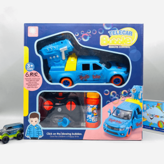 TeleCar Bubble Remote Control Car for Kids, Battery Operated, Ages 3+ Price in Pakistan | LAPTAB
