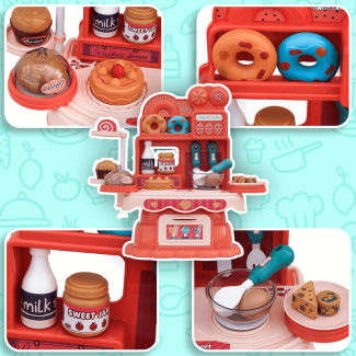 30pcs Mini Dessert Table Playset for Kids - Eco-Friendly Pretend Play Price in Pakistan | LAPTAB