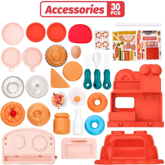 30pcs Mini Dessert Table Playset for Kids - Eco-Friendly Pretend Play Price in Pakistan | LAPTAB