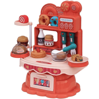 30pcs Mini Dessert Table Playset for Kids - Eco-Friendly Pretend Play
