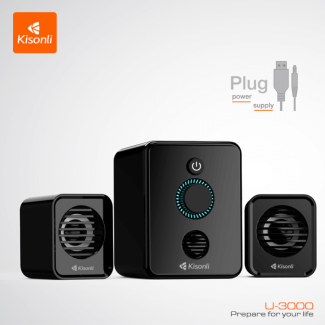 Kisonli U 3000 Big AUX Computer Speaker for Quality Sound from Laptops Price in Pakistan | LAPTAB