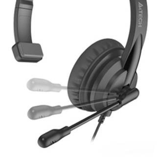 A4 Tech HS 11 Mono Black Headset for Clear Calls and Comfortable Use Price in Pakistan | LAPTAB