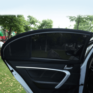 4Pcs Universal Car Window Sun Shade Covers - UV Protection & Easy Storage Price in Pakistan | LAPTAB