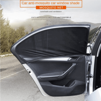 4Pcs Universal Car Window Sun Shade Covers - UV Protection & Easy Storage Price in Pakistan | LAPTAB