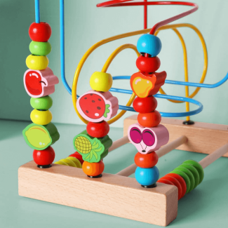 First Bead Maze Roller Coaster Toy for Toddlers - Educational and Fun Price in Pakistan | LAPTAB