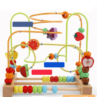 First Bead Maze Roller Coaster Toy for Toddlers - Educational and Fun Price in Pakistan | LAPTAB