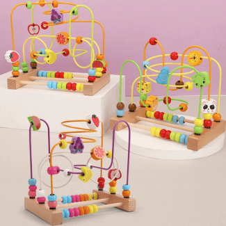 First Bead Maze Roller Coaster Toy for Toddlers - Educational and Fun Price in Pakistan | LAPTAB