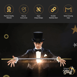 Magic Extendable Metal Stick - Versatile Self Defense and Fun Tool Price in Pakistan | LAPTAB