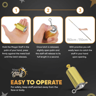 Magic Extendable Metal Stick - Versatile Self Defense and Fun Tool Price in Pakistan | LAPTAB