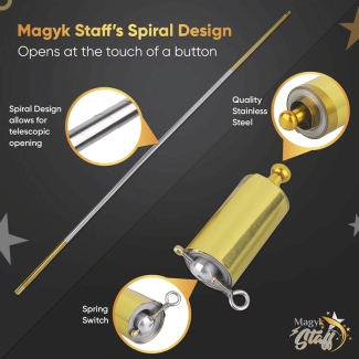 Magic Extendable Metal Stick - Versatile Self Defense and Fun Tool Price in Pakistan | LAPTAB