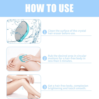 Crystal Hair Remover Painless Exfoliation Tool for Smooth Skin Price in Pakistan | LAPTAB