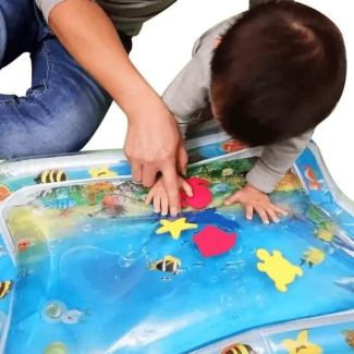 Children's Inflatable Water Play Mat for Tummy Time and Sensory Fun Price in Pakistan | LAPTAB