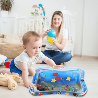 Children's Inflatable Water Play Mat for Tummy Time and Sensory Fun Price in Pakistan | LAPTAB