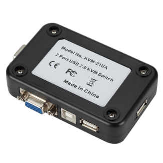 KVM Switch USB 2 Ports Manual VGA Switch for Dual Host Display Sharing Price in Pakistan | LAPTAB