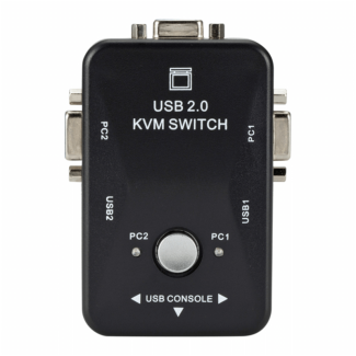 KVM Switch USB 2 Ports Manual VGA Switch for Dual Host Display Sharing Price in Pakistan | LAPTAB