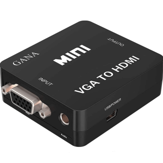 Mini VGA to HDMI Converter for 1080p Video and Audio Output Price in Pakistan | LAPTAB