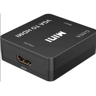 Mini VGA to HDMI Converter for 1080p Video and Audio Output Price in Pakistan | LAPTAB