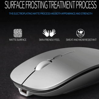 1600 DPI USB Optical Wireless Mouse - Slim Ergonomic Design for Quiet Use Price in Pakistan | LAPTAB
