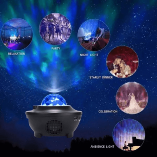 Ocean Wave Projector Light with 10 Colors and Night Lamp Function Price in Pakistan | LAPTAB