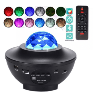 Ocean Wave Projector Light with 10 Colors and Night Lamp Function Price in Pakistan | LAPTAB