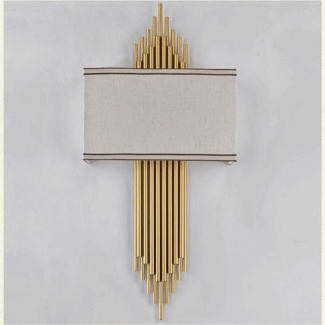 Zen Art Wall Fixture - Modern Antique Gold Wall Sconce for Unique Spaces Price in Pakistan | LAPTAB