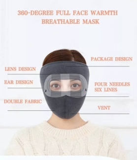 Classic 3D Seamless Riding Full Face Cover Mask for Cold Weather Protection Price in Pakistan | LAPTAB