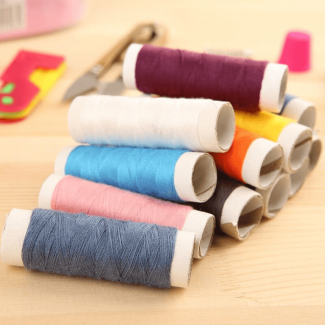 Household Sewing Kit Portable Sewing Box with Transparent Organizer and Threads Price in Pakistan | LAPTAB