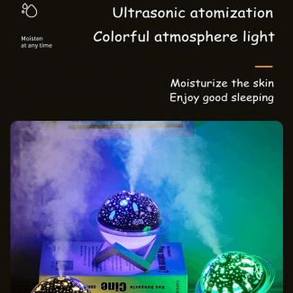Projection Lamp Air Humidifier with Night Light and Nano Fine Mist Price in Pakistan | LAPTAB