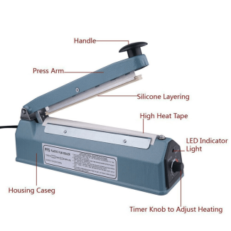 Food Vacuum Sealer 300W Manual Machine for Home and Commercial Use Price in Pakistan | LAPTAB