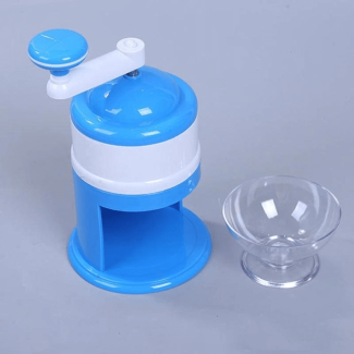 Hand Crank Ice Crusher Snow Cone Maker Machine for Fluffy Ice Treats Price in Pakistan | LAPTAB